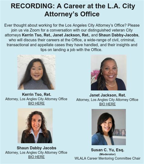 los angeles city attorney office directory